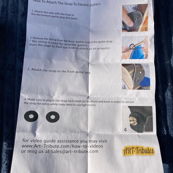 Groovy Guitar Strap - Picture 5 of 5